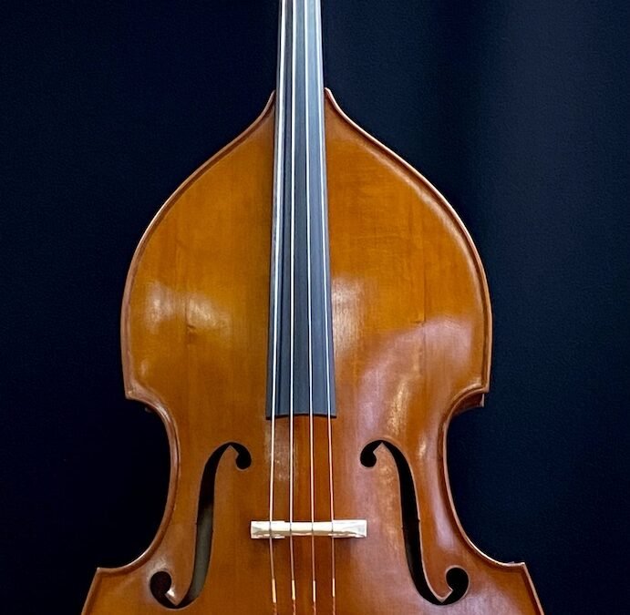 3. ¾ Double bass model “Graz”, solid top