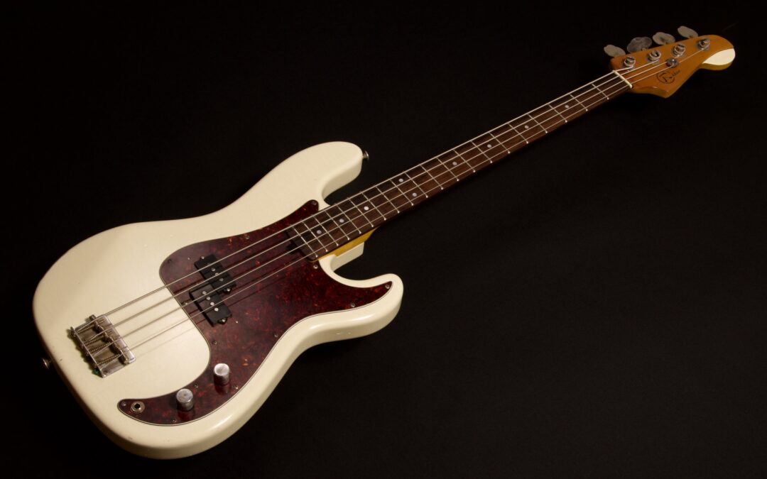 Rikkers Classicline P-Bass Vintage White